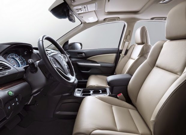 Novo Honda Crv 2015 interior acabamento interno