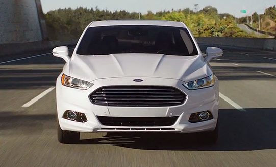 Novo Ford Fusion 2015 branco sedan