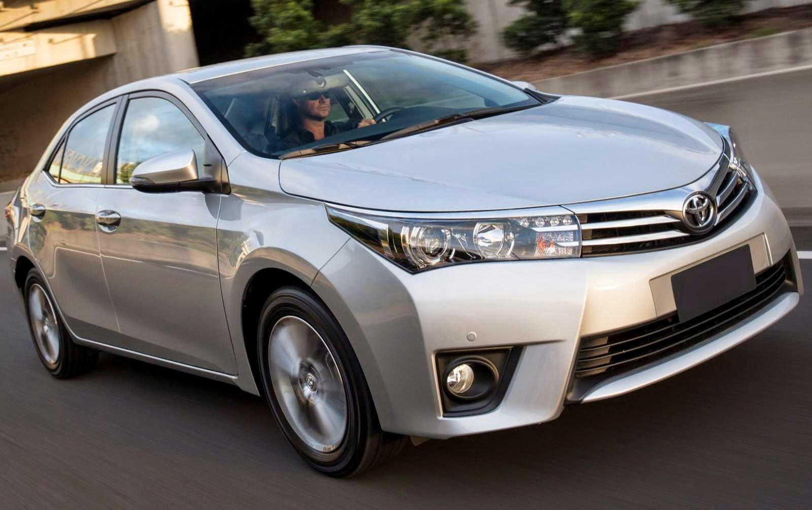 Toyota Corolla 2014 2015 sedan mais vendido do Brasil