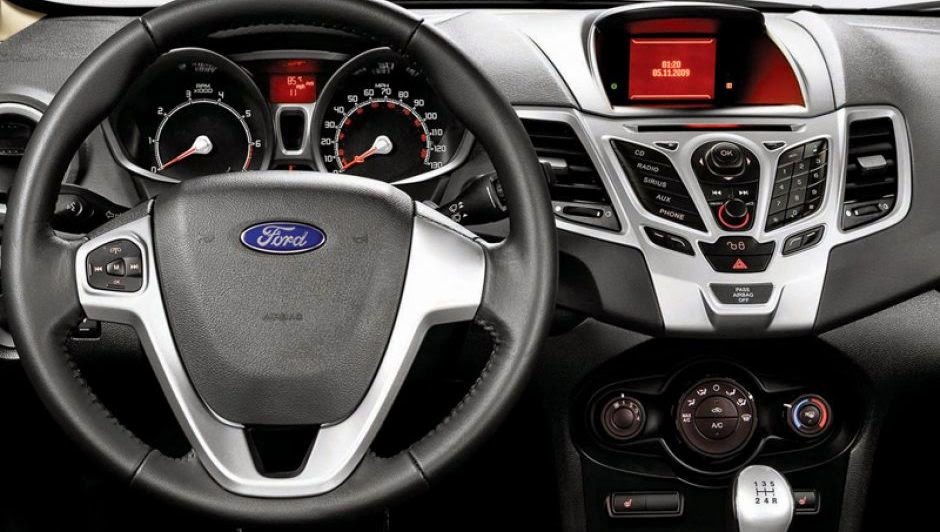 Novo Fiesta 2014 hatch acabamento interno