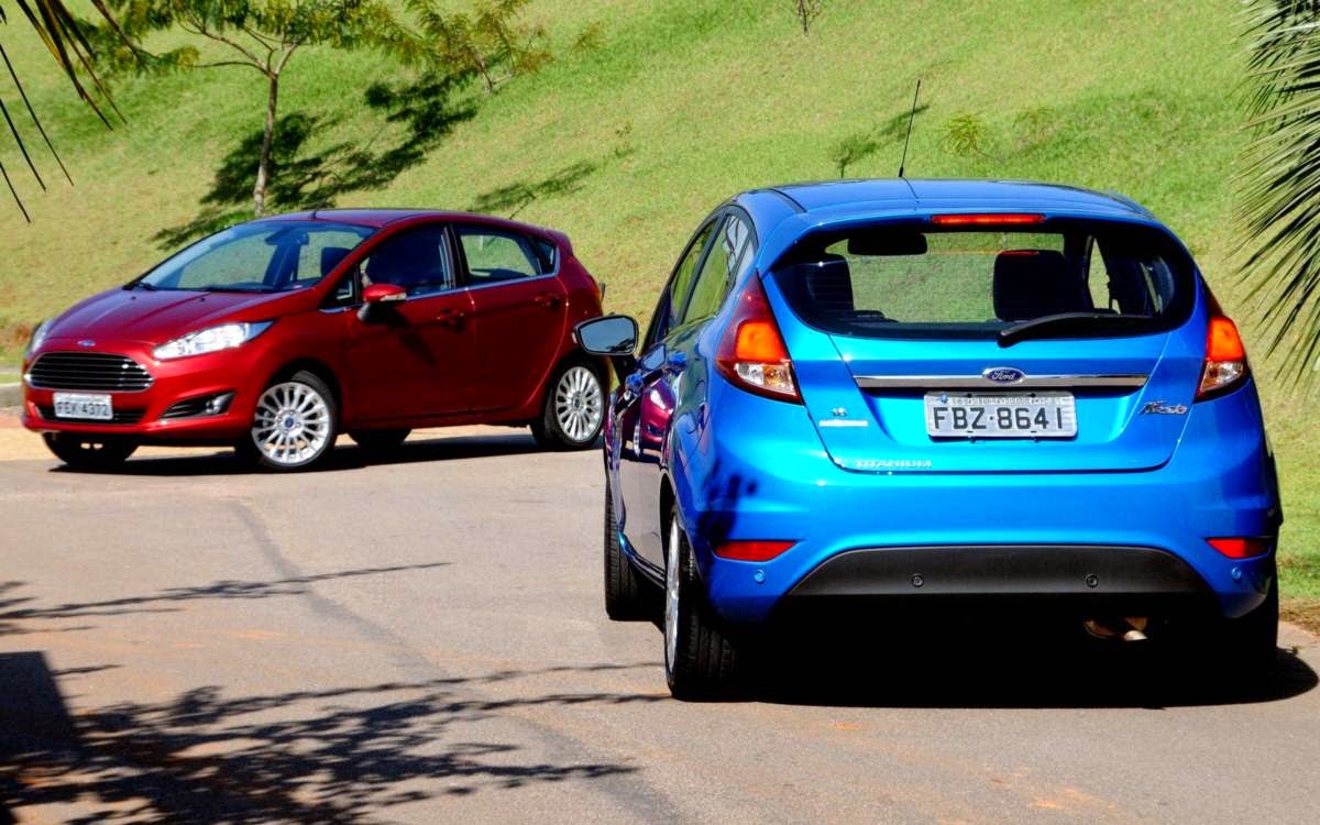 Ford Fiesta hatch 2014 automatico