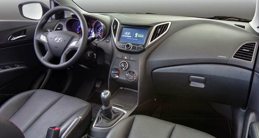 Novo Hyundai Hb20 2014 interior painel