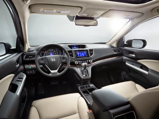 Novo Honda Crv 2015 interior acabamento