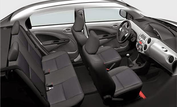 Toyota Etios 2014 interior painel espaço interno