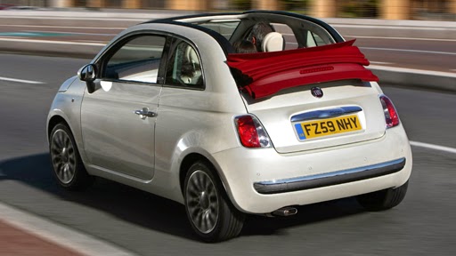 Novo Fiat 500 2014 branco conversivel