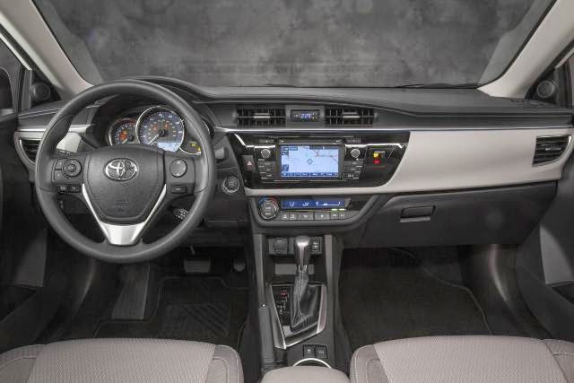 Novo Corolla 2014 interior painel