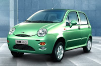 Novo Chery QQ 4 portas verde